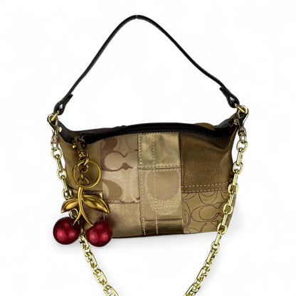 COACH SIGNATURE GALLERY TOTE SHOULDER BAG 