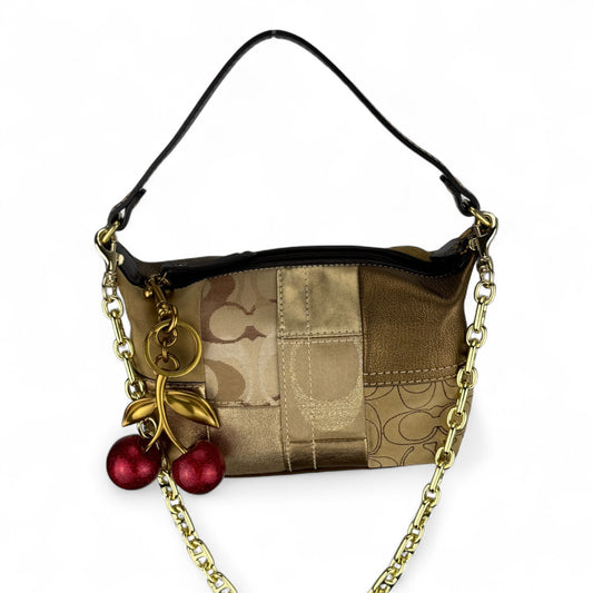 COACH SIGNATURE GALLERY TOTE SHOULDER BAG 