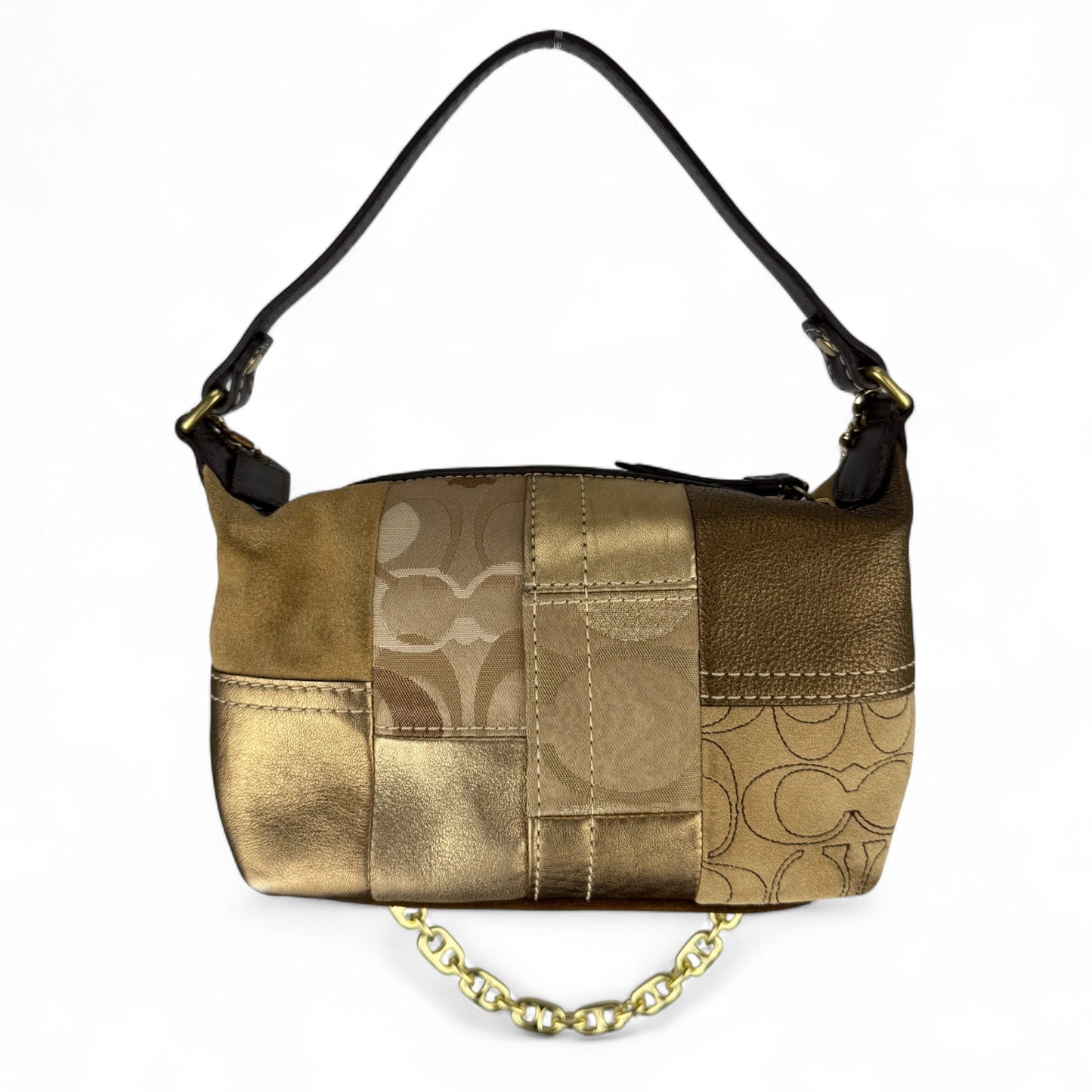 COACH SIGNATURE GALLERY TOTE SHOULDER BAG 