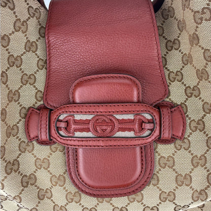 GUCCI MONOGRAM ABBEY BAG 