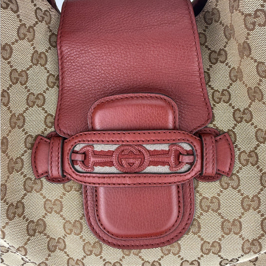 GUCCI MONOGRAM ABBEY BAG 