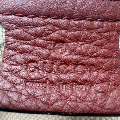 GUCCI MONOGRAM ABBEY BAG 