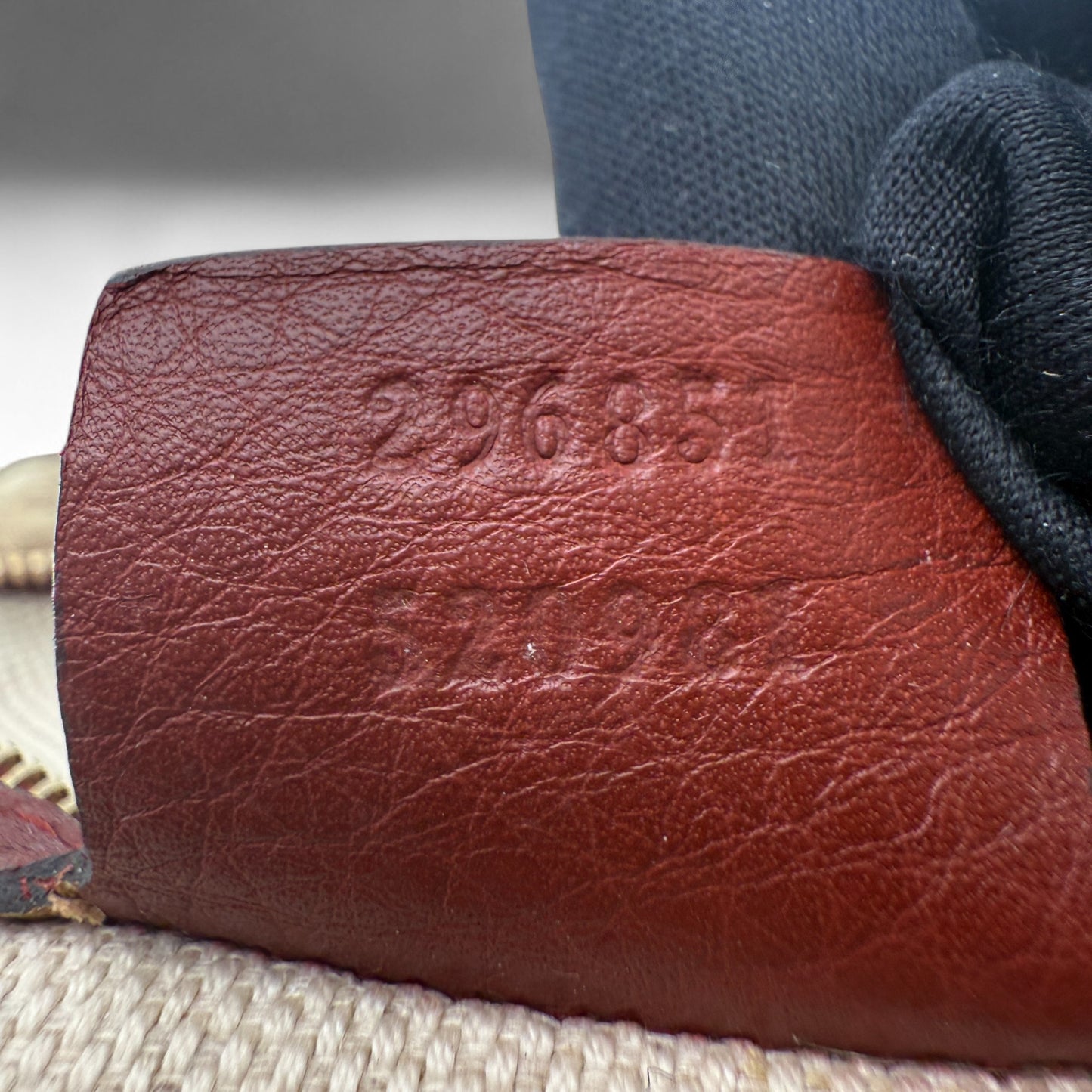 GUCCI MONOGRAM ABBEY BAG 