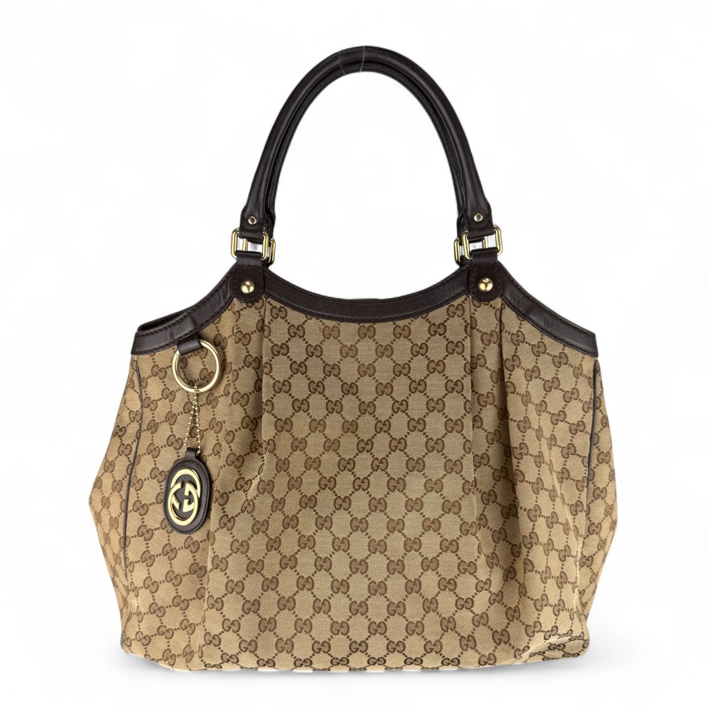 GUCCI MONOGRAM ABBEY BAG 