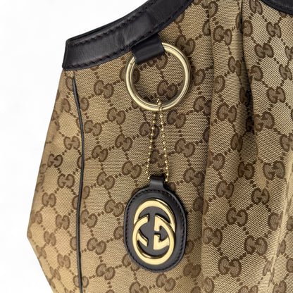 GUCCI MONOGRAM ABBEY BAG 