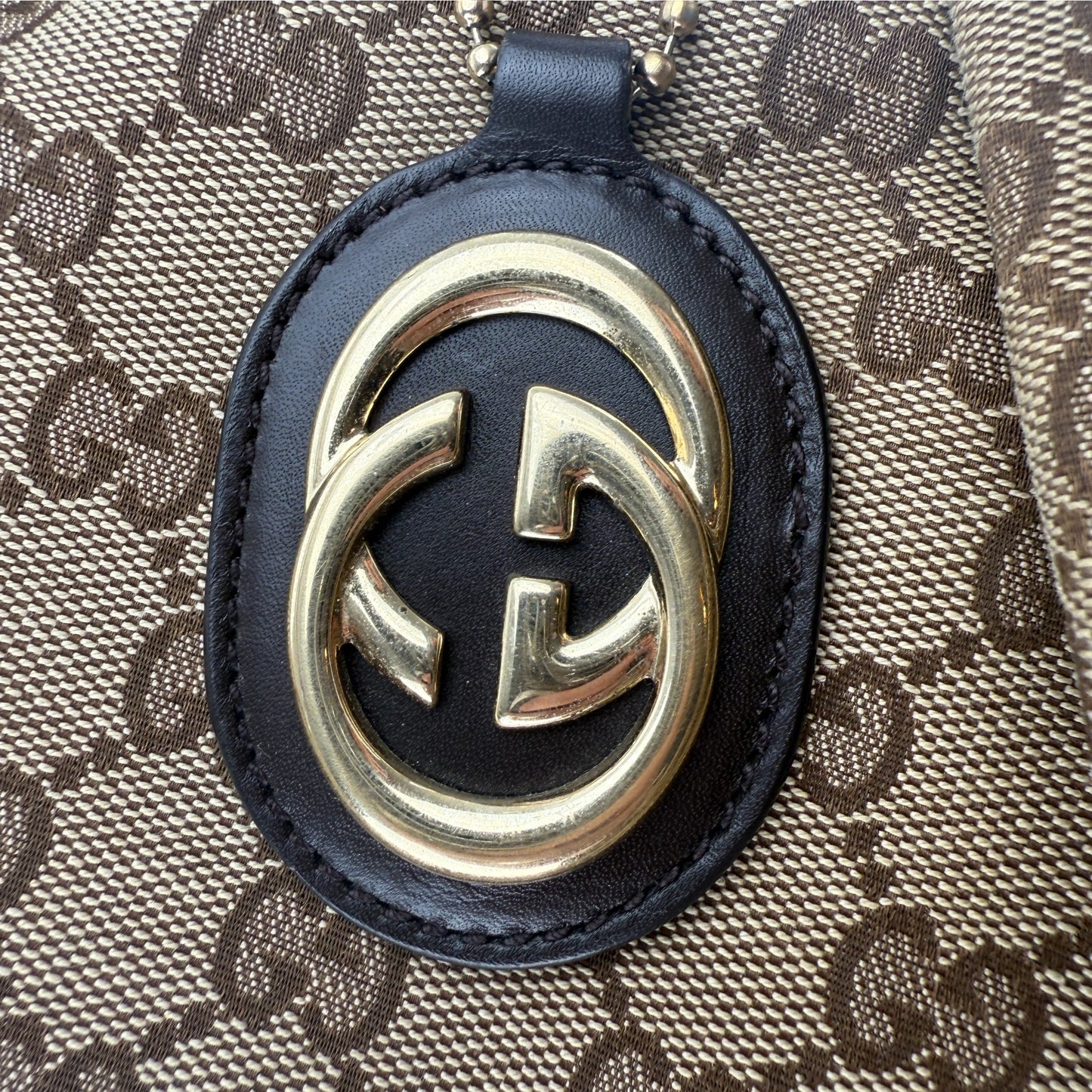GUCCI MONOGRAM ABBEY BAG 