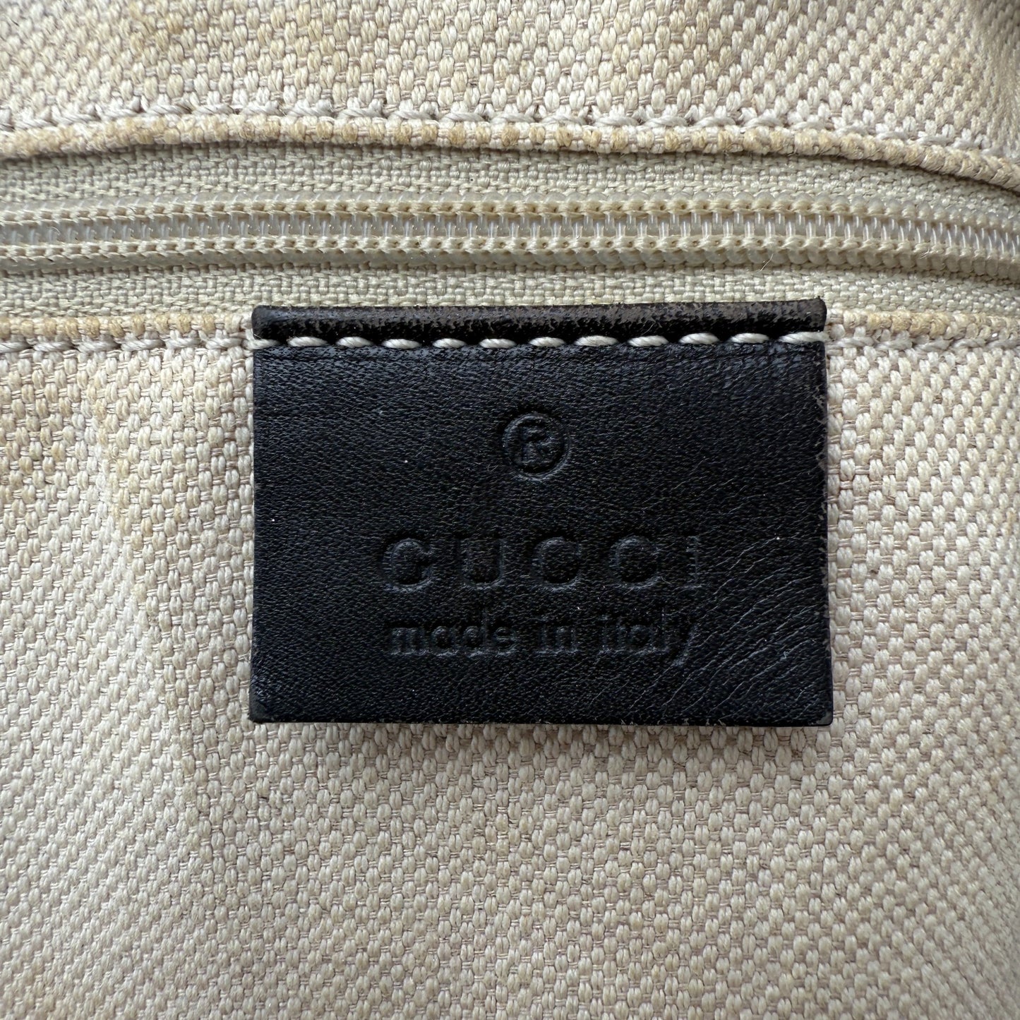 GUCCI MONOGRAM ABBEY BAG 