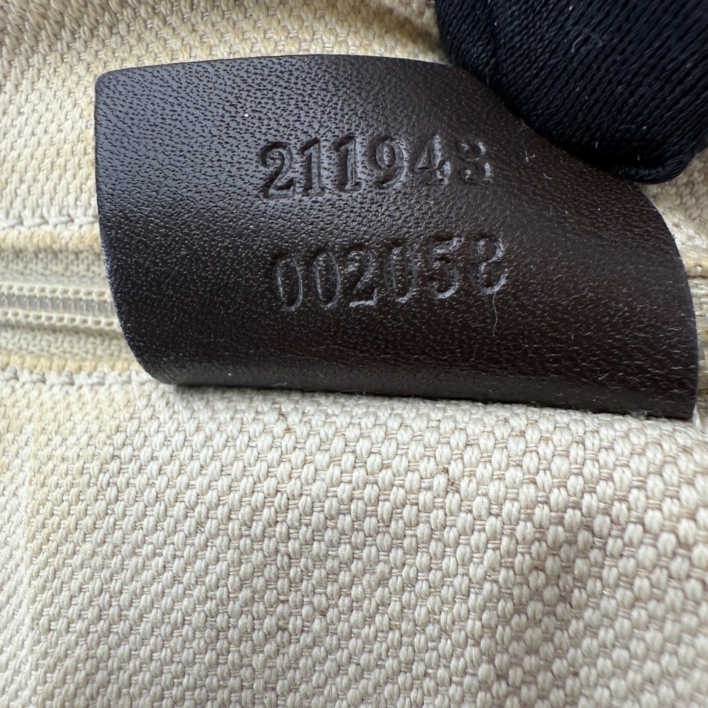 GUCCI MONOGRAM ABBEY BAG 