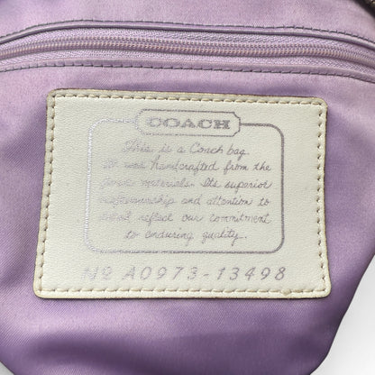 COACH SIGNATURE GALLERY TOTE SHOULDER BAG 