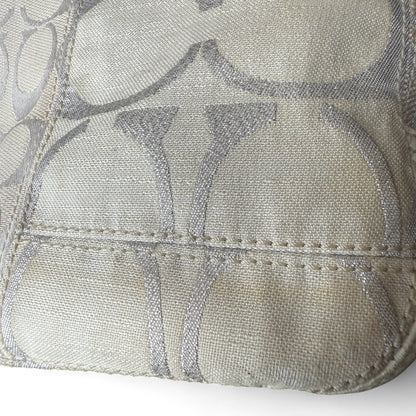 COACH SIGNATURE GALLERY TOTE SHOULDER BAG 