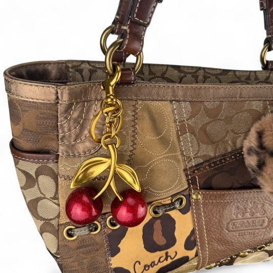 COACH PATCHWORK GALLERY TOTE SHOULDER BAG