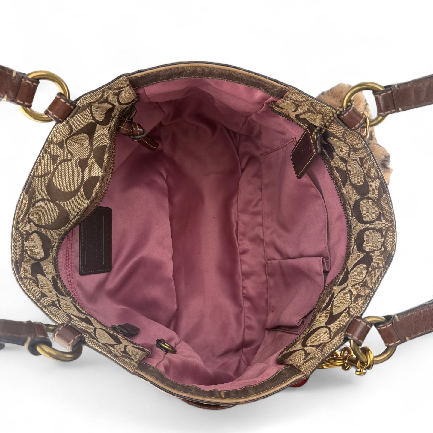 COACH PATCHWORK GALLERY TOTE SHOULDER BAG