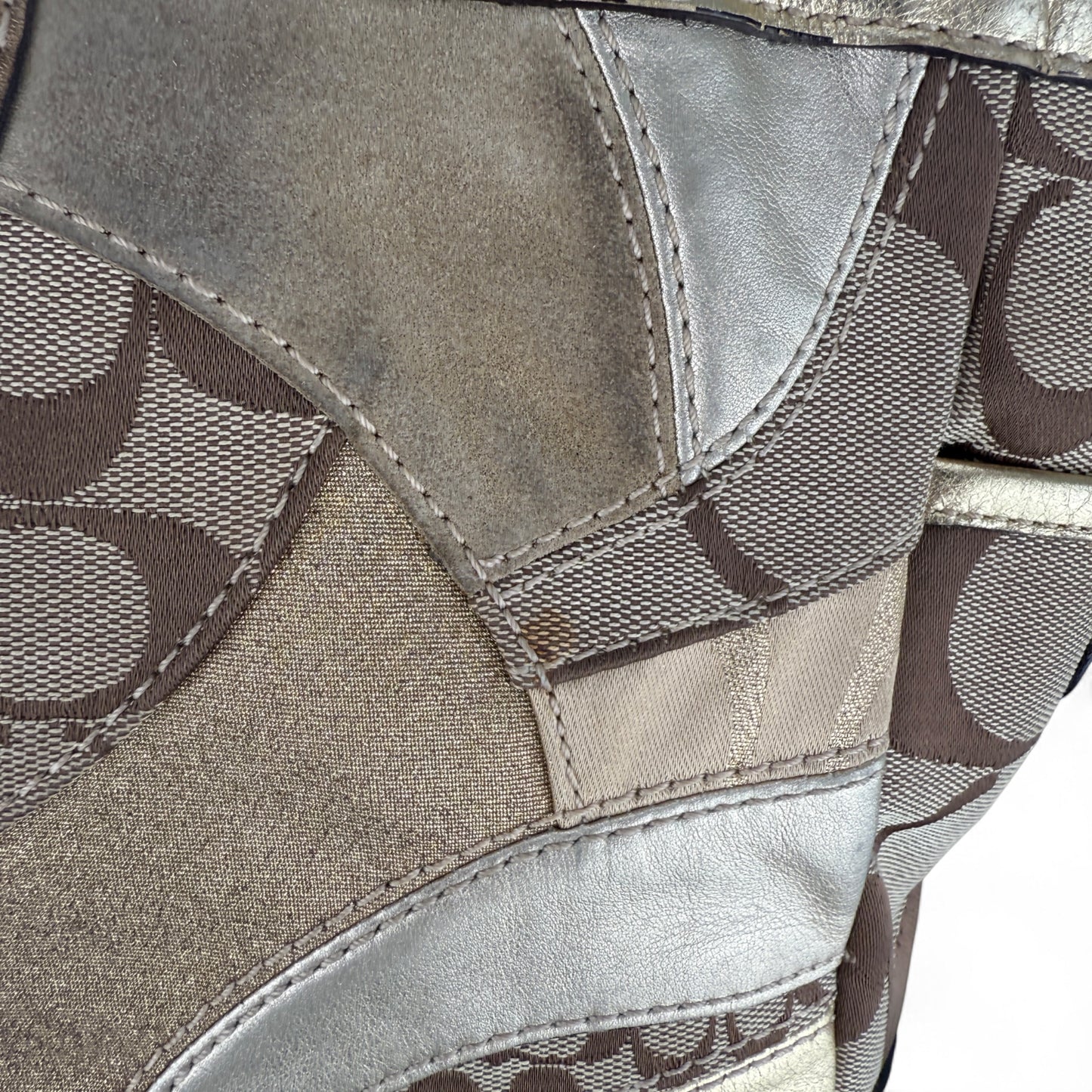 COACH SIGNATURE GALLERY TOTE SHOULDER BAG 