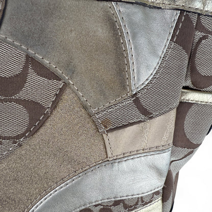 COACH SIGNATURE GALLERY TOTE SHOULDER BAG 