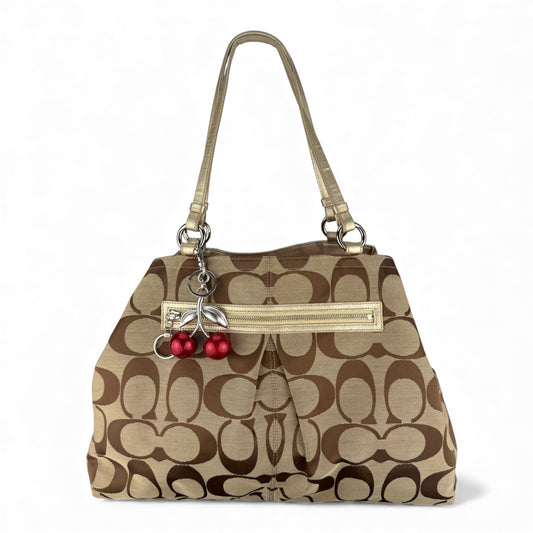 COACH GABBY SIGNATURE XL TOTE