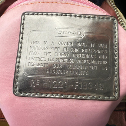 COACH SIGNATURE POPPY GROOVY 2WAY BAG