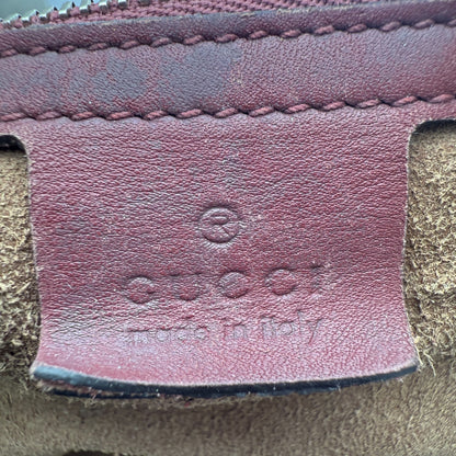 GUCCI GG SUPREME FLORAL BOSTON BAG