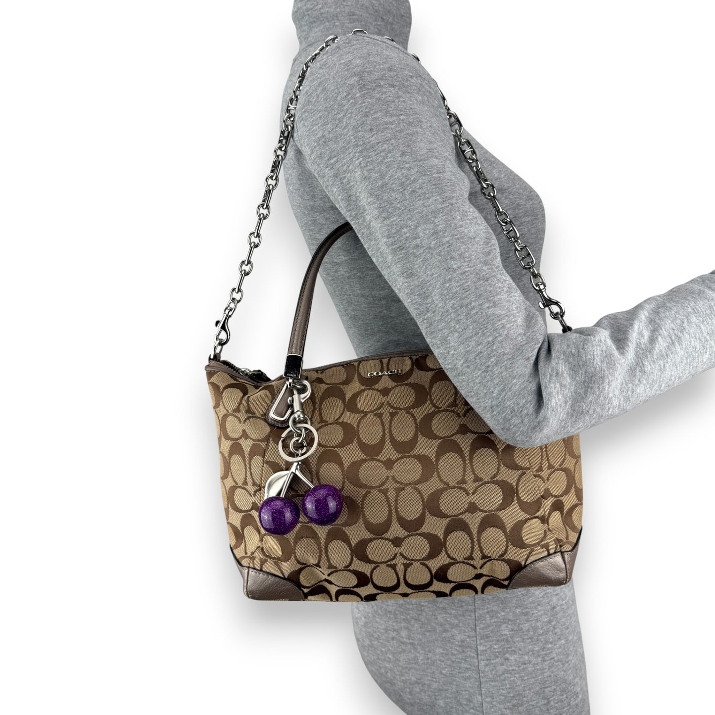 COACH KELSEY SIGNATURE BAG SMALL