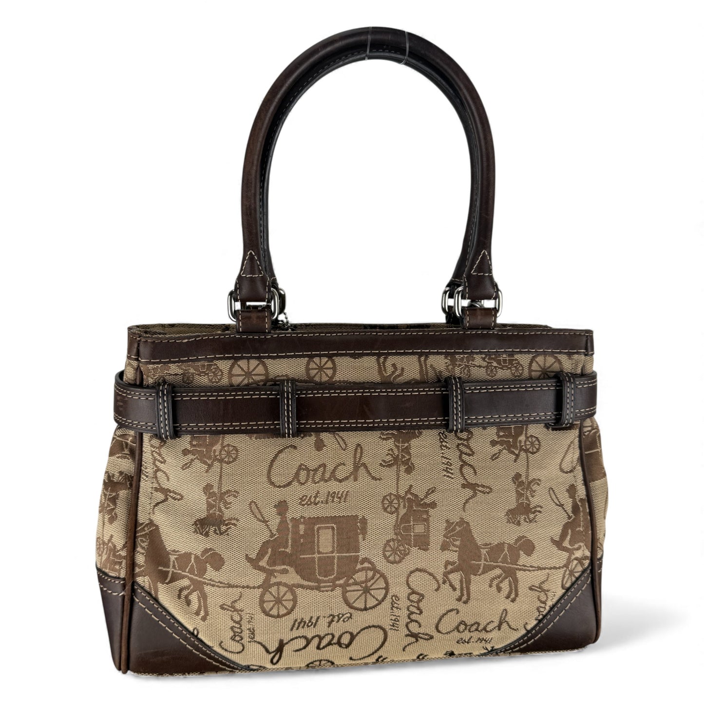 COACH HORSE CARRIAGE BAG