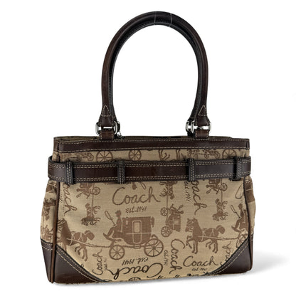 COACH HORSE CARRIAGE BAG