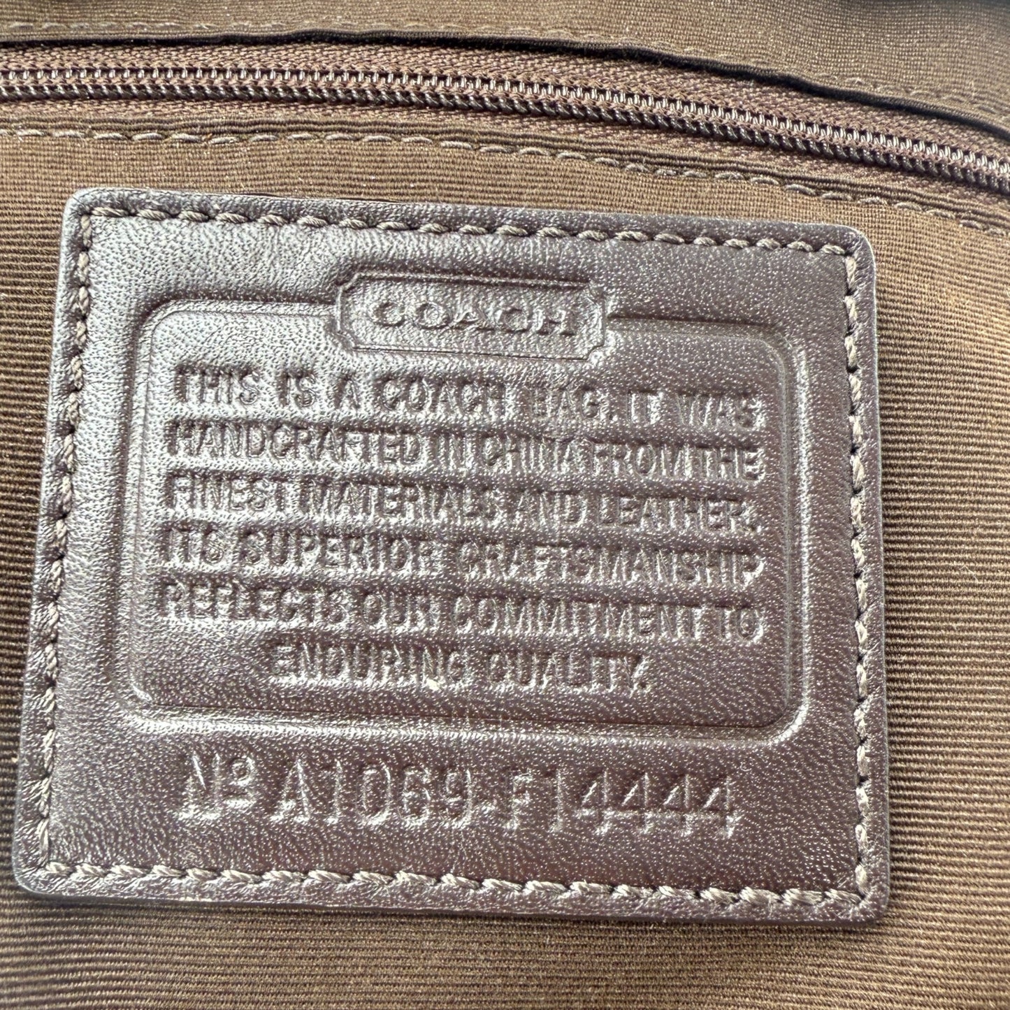 COACH HORSE CARRIAGE BAG