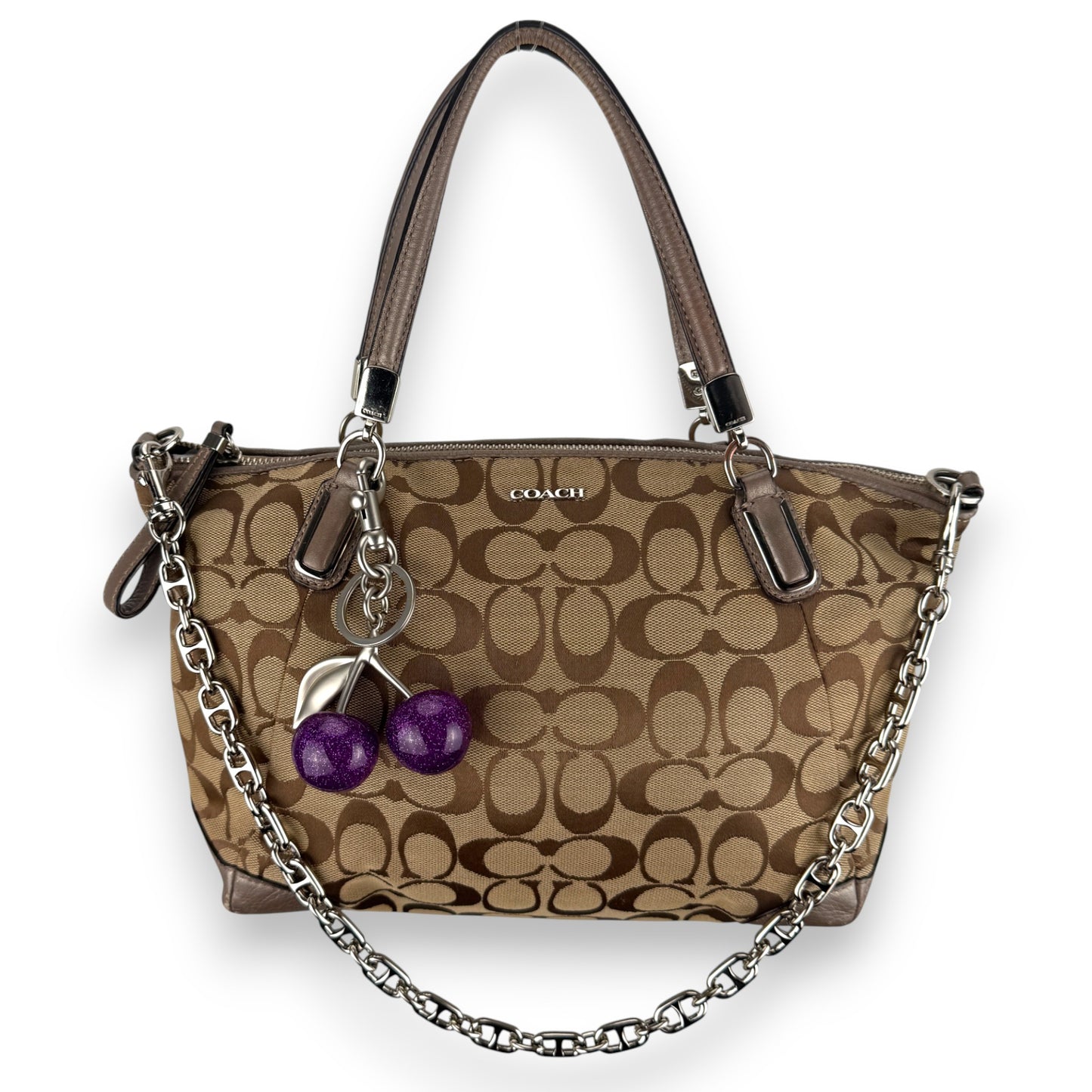 COACH KELSEY SIGNATURE BAG SMALL