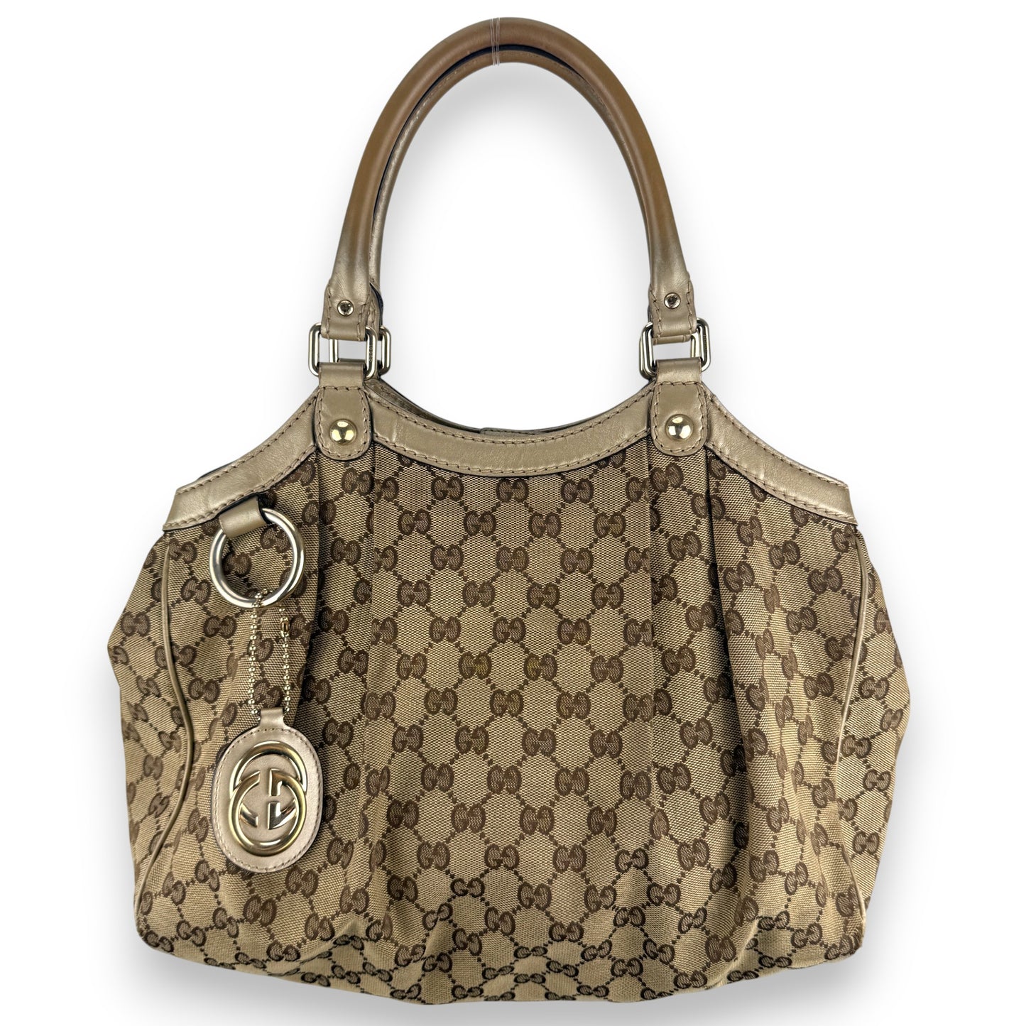 GUCCI MONOGRAM ABBEY BAG 