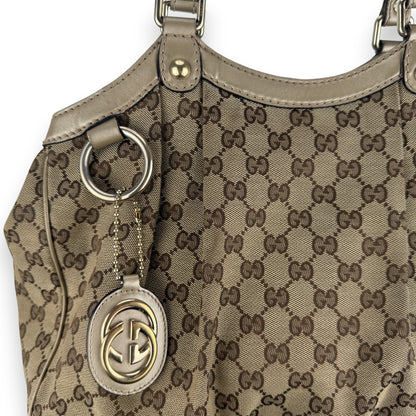 GUCCI MONOGRAM ABBEY BAG 