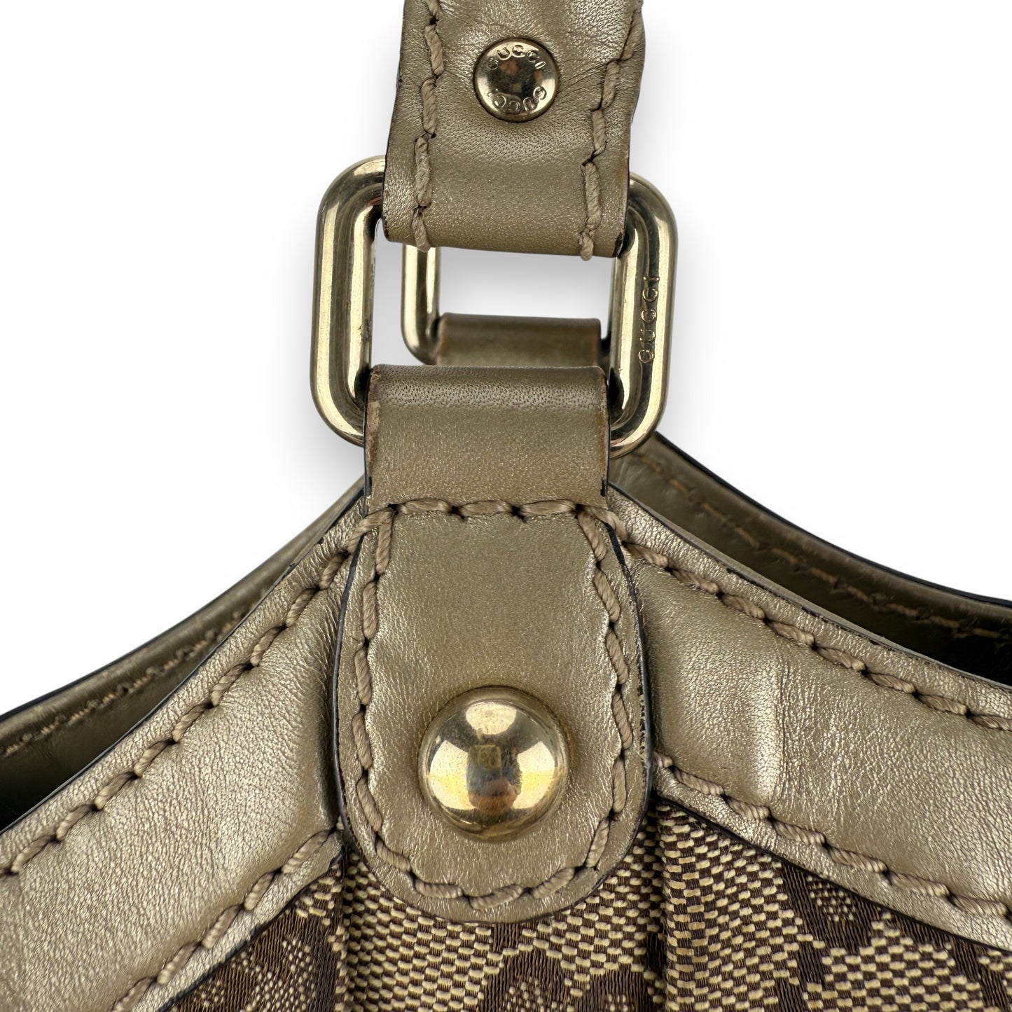 GUCCI MONOGRAM ABBEY BAG 