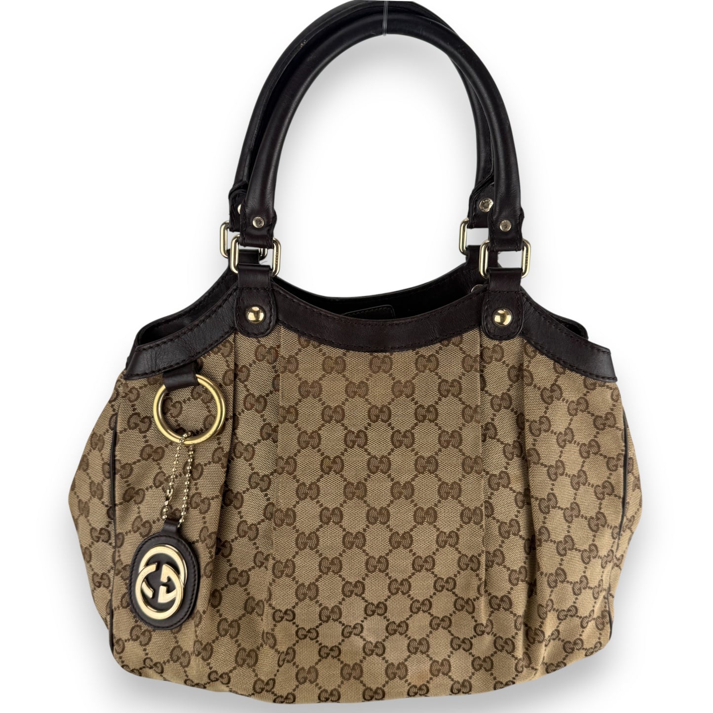 GUCCI MONOGRAM ABBEY BAG 