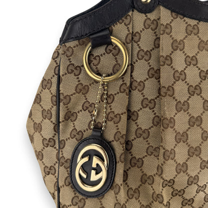 GUCCI MONOGRAM ABBEY BAG 