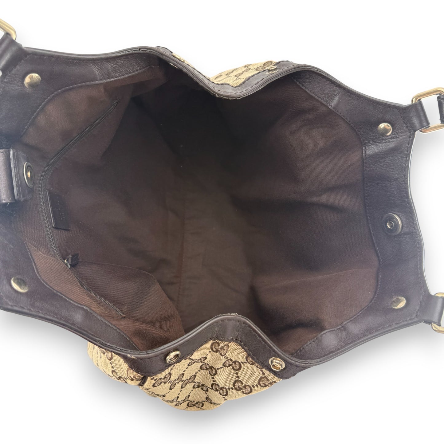 GUCCI MONOGRAM ABBEY BAG 