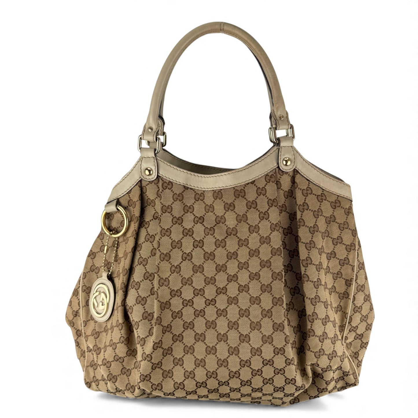 GUCCI GG LARGE SUKEY TOTE BAG