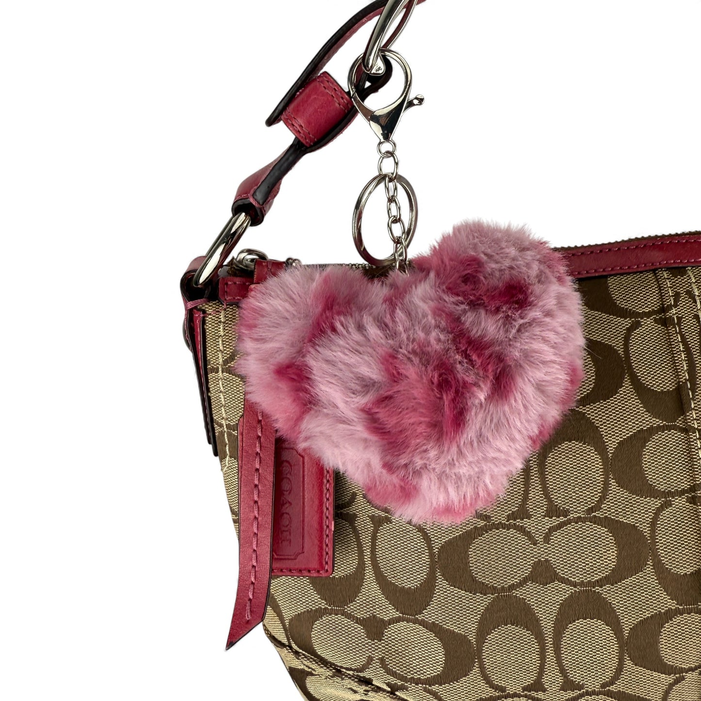 COACH SIGNATURE JACQUARD SHOULDER BAG