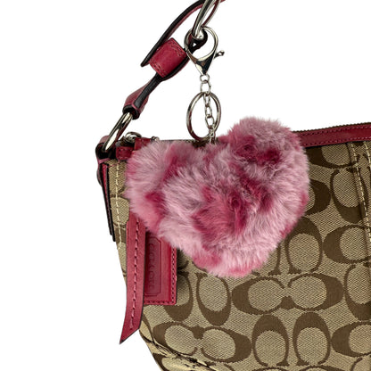 COACH SIGNATURE JACQUARD SHOULDER BAG