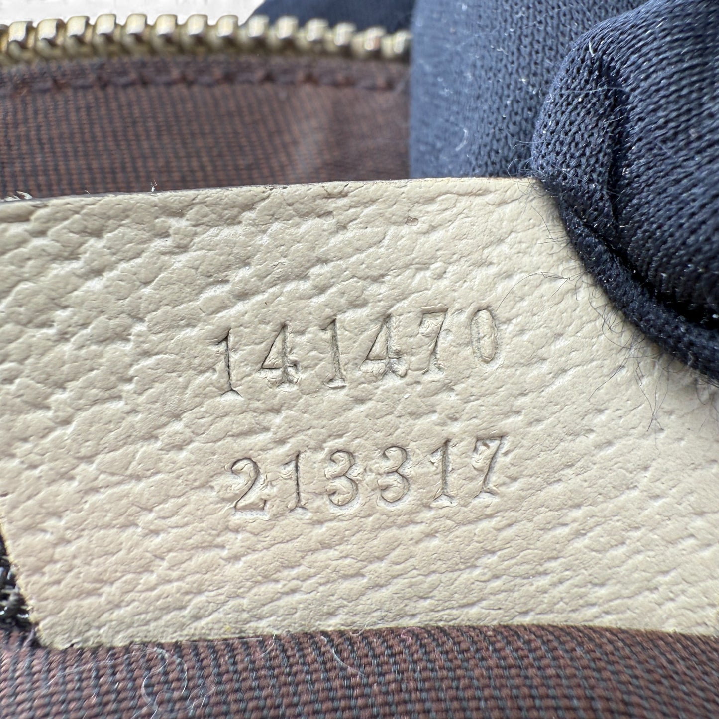 GUCCI  MONOGRAM ABBEY BAG