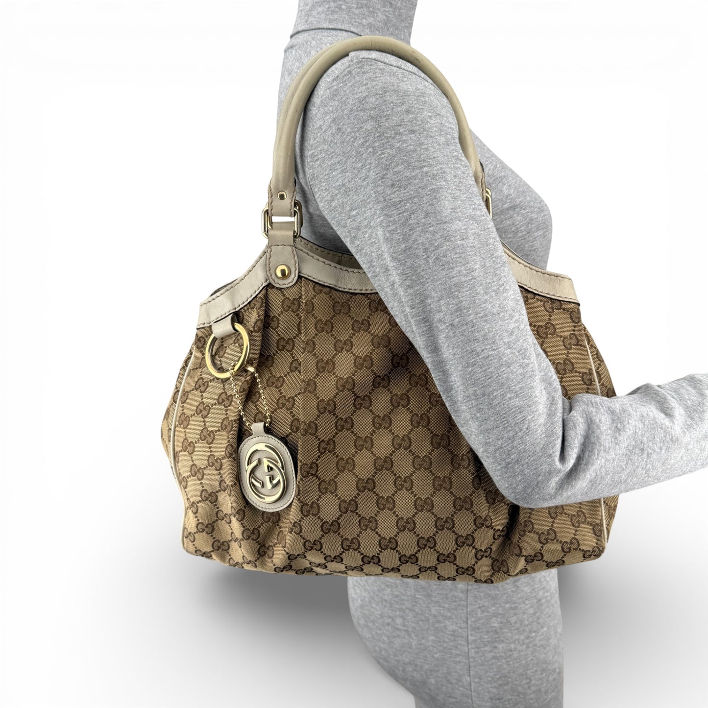 GUCCI GG MEDIUM SUKEY TOTE BAG