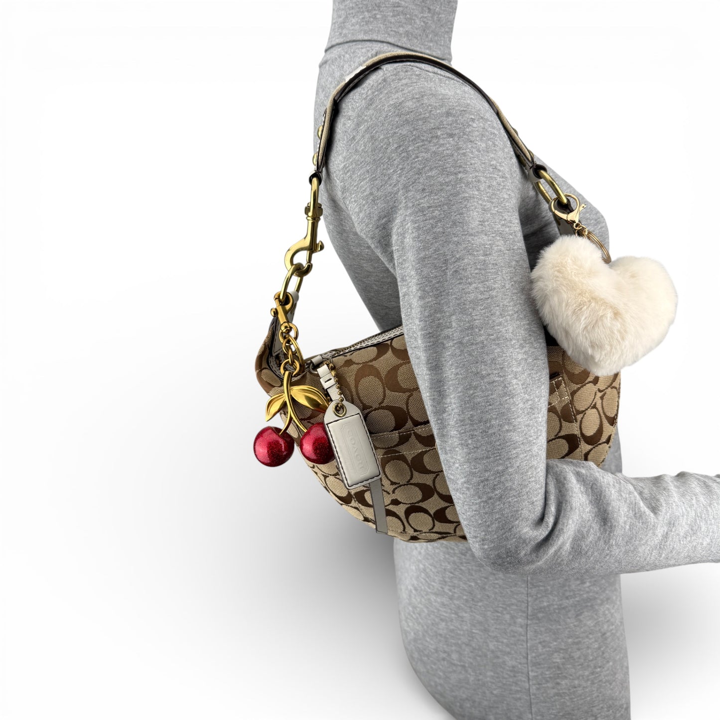 COACH SIGNATURE HOBO BAG