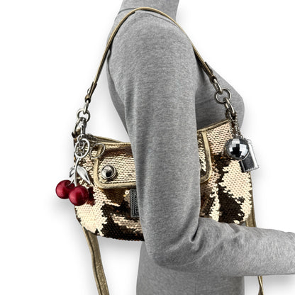 COACH SOHO PLEATED SIGNATURE TOTE 