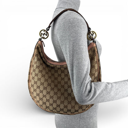 GUCCI GG TWINS MEDIUM HOBO BAG