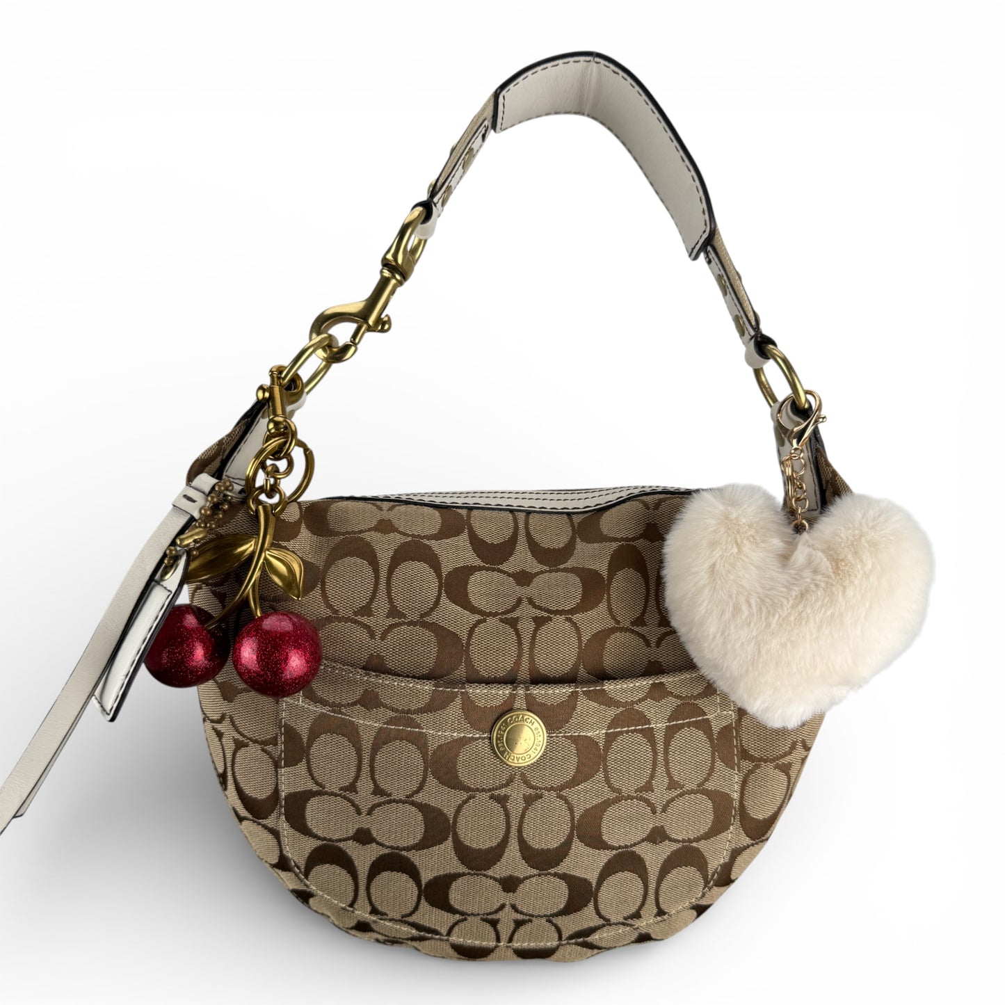 COACH SIGNATURE HOBO BAG