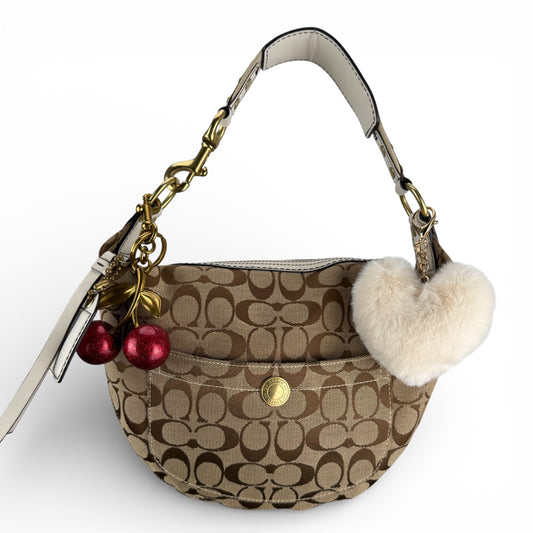 COACH SIGNATURE HOBO BAG