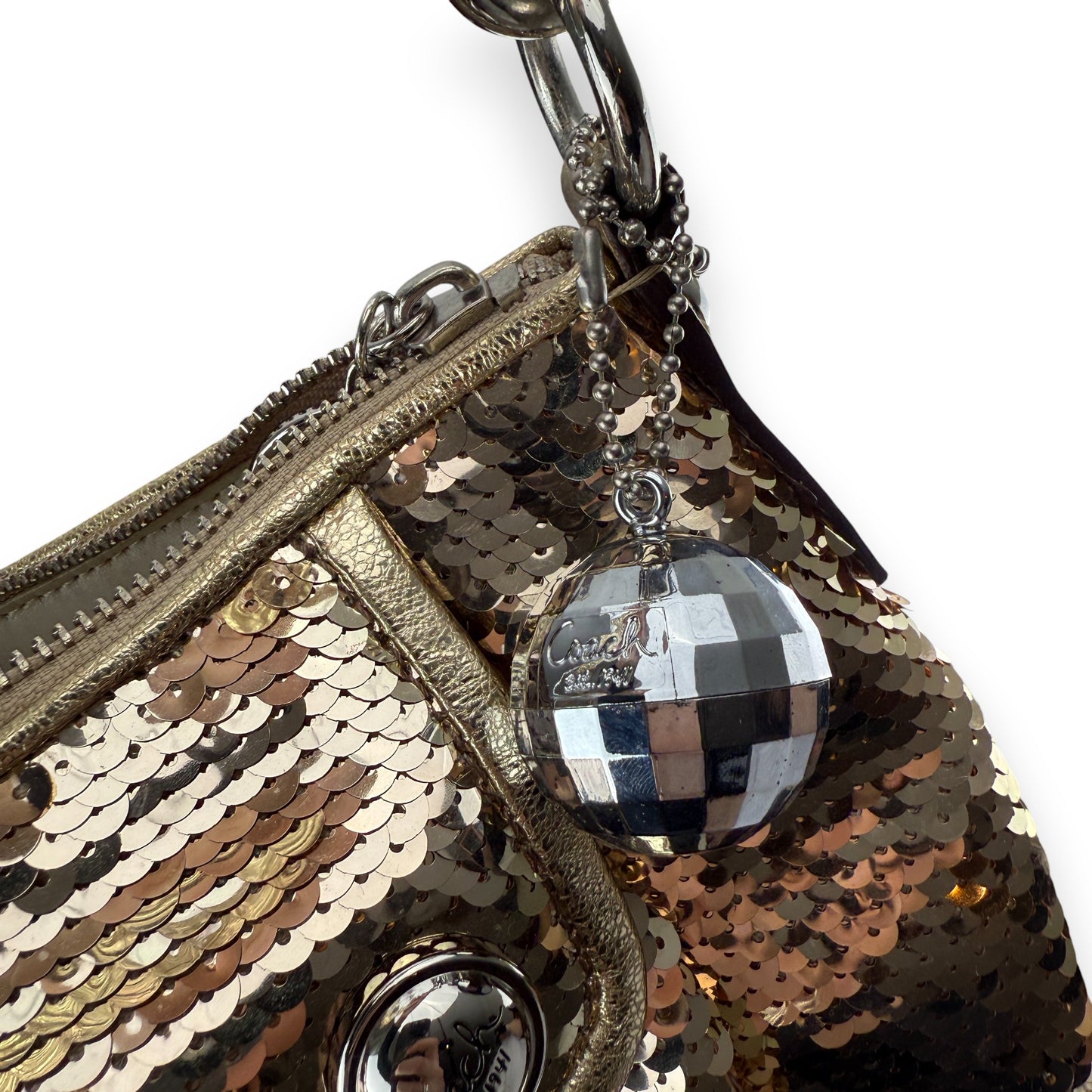 COACH SOHO PLEATED SIGNATURE TOTE 