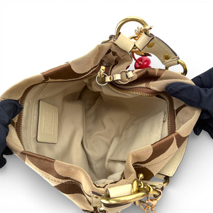 COACH SIGNATURE CARLY SHOULDER BAG