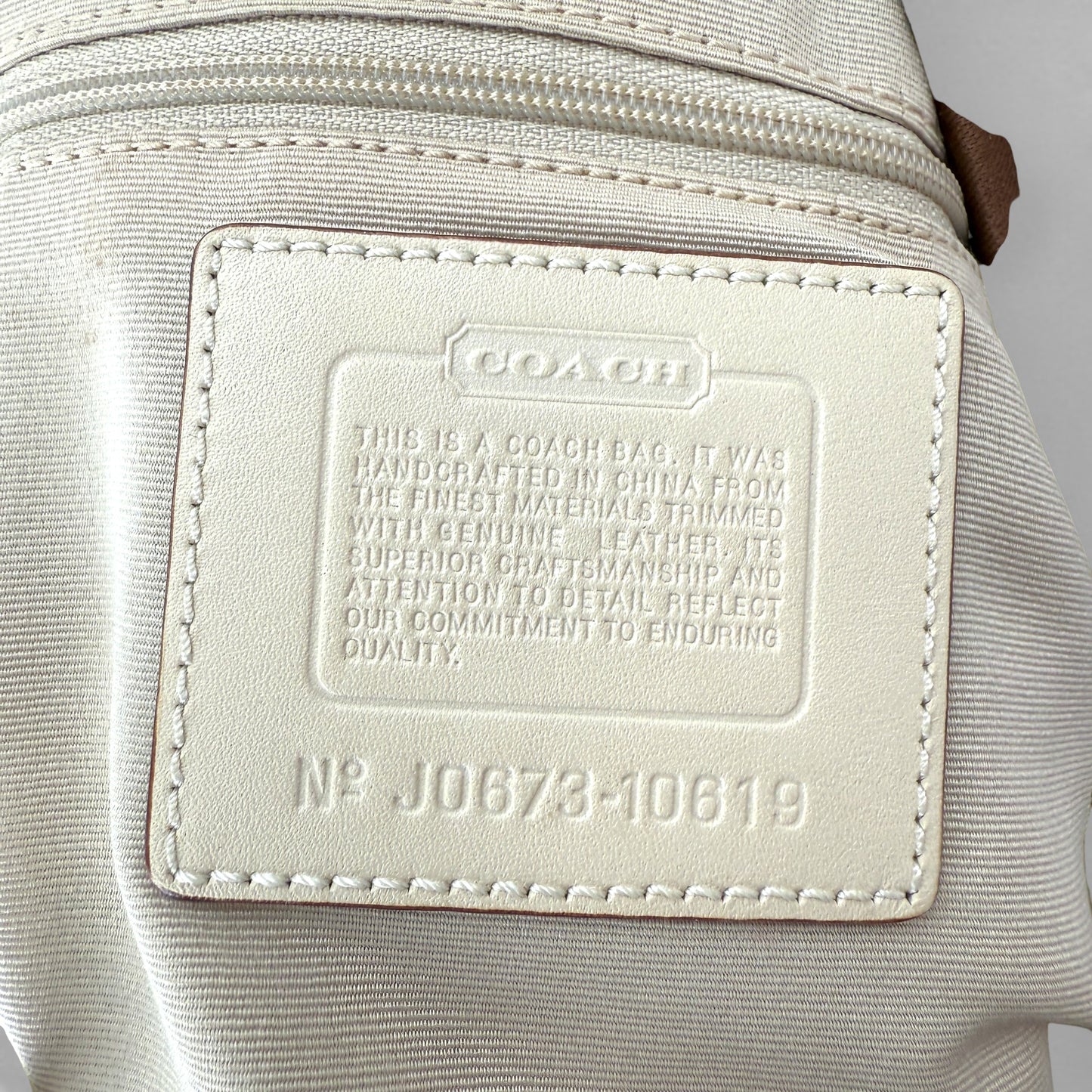 COACH SIGNATURE CARLY SHOULDER BAG