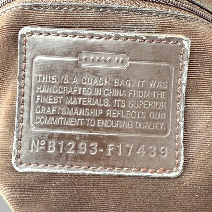 COACH SIGNATURE 2-WAY BAG