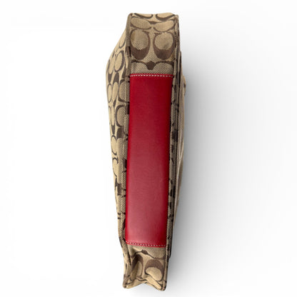 COACH SIGNATURE JACQUARD HOBO BAG