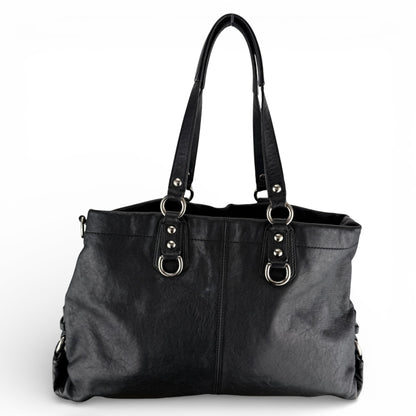 COACH ASHLEY LEATHER SATCHEL BAG