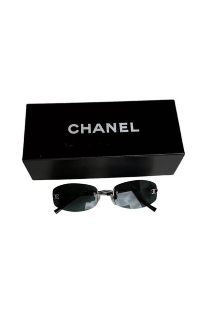 CHANEL SUNGLASSES DARK GREEN 
