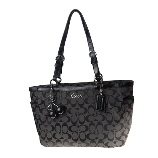 COACH SIGNATURE JACQUARD STRIPE BAG (LARGE) 